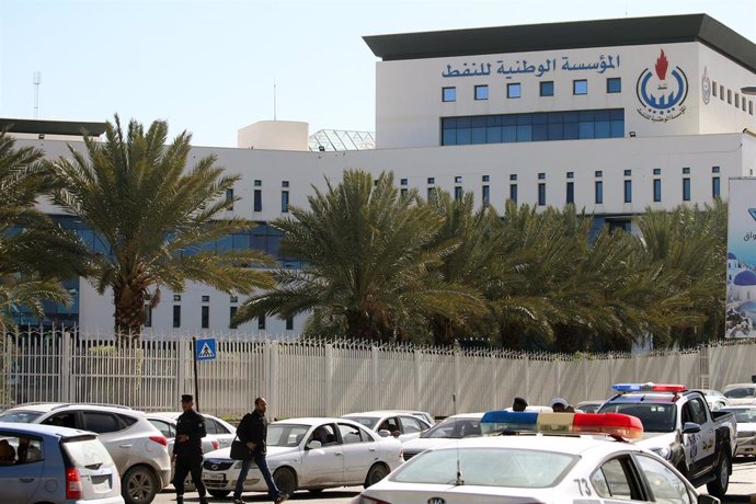 Sede de la petrolera estatal libia, National Oil Corporation, en Trípoli
