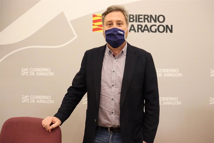 Archivo - El consejero de Vertebración del Territorio, Movilidad y Vivienda del Gobierno de Aragón, José Luis Soro.