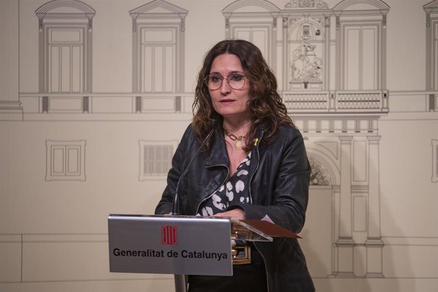 La consellera de Presidència de la Generalitat, Laura Vilagrà