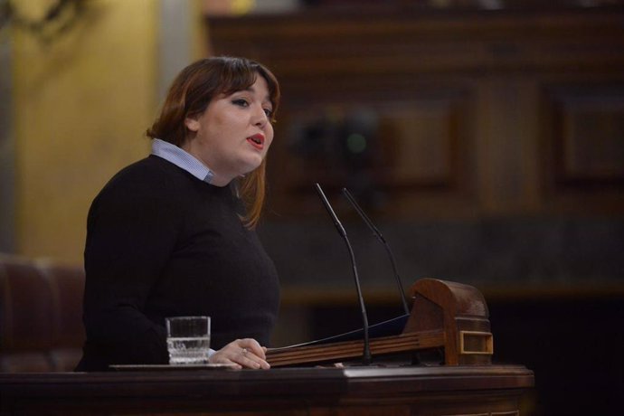 Archivo - La dirigente de Podemos Ángela Rodríguez 'Pam'.