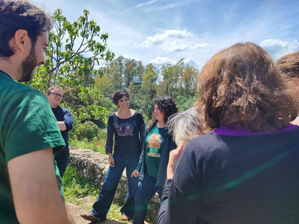Teresa Rodríguez reúne a su equipo de Adelante Andalucía para preparar la campaña electoral