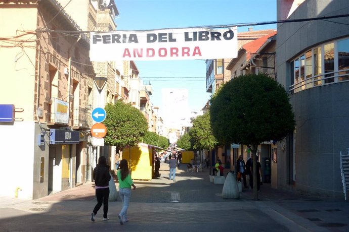 Andorra (Teruel) celebrará su Feria del libro del 5 al 8 de mayo.