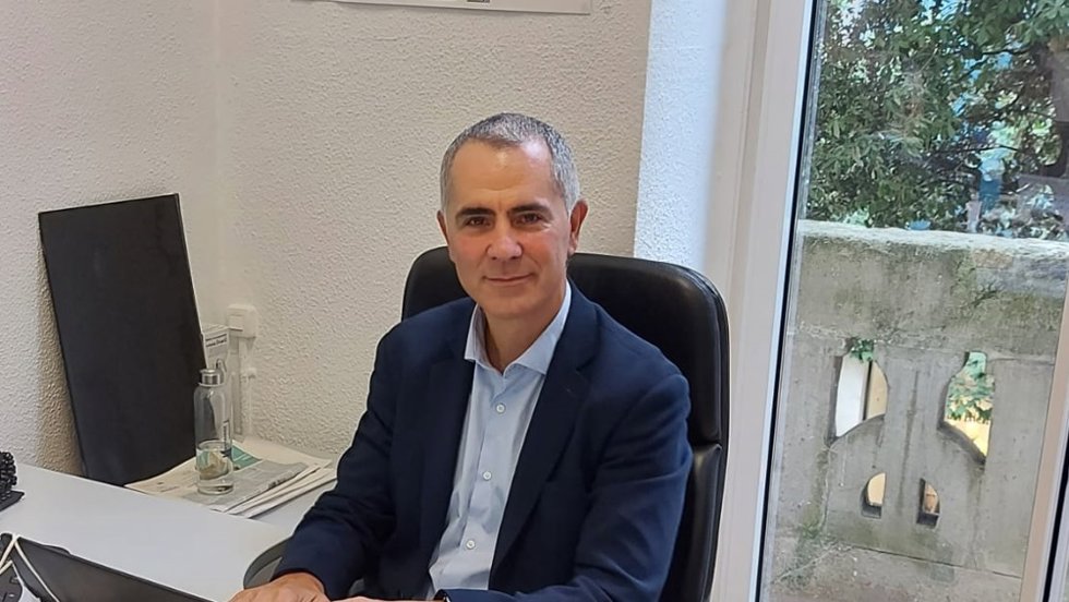 Archivo - El concejal de UxS, Miguel Saro