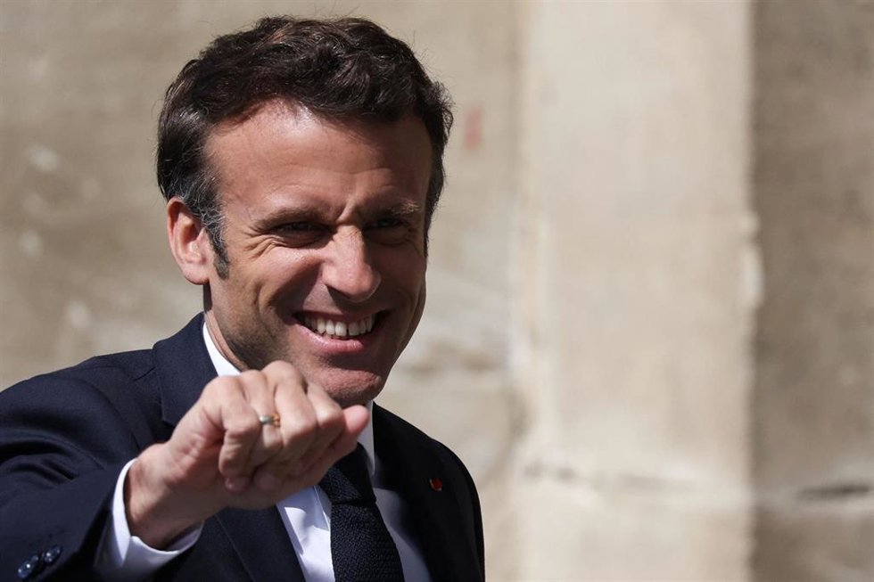 Emmanuel Macron, presidente de Francia