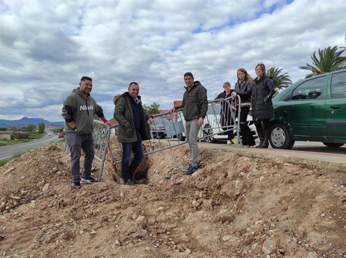 Los regionalistas en unas de las zonas en las que irán las pantallas acústicas