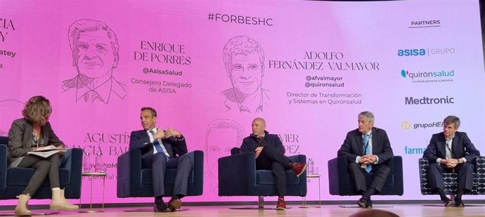 El Director General De Grupo Hefame, Javier López, Durante Su Intervención En El Forbes Summit Healthcare