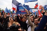 Macron arrasa en grandes ciudades y Le Pen vence en más de 20 departamentos