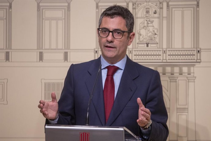 El ministre de la Presidncia, Relacions amb les Corts i Memria Democrtica, Félix Bolaños