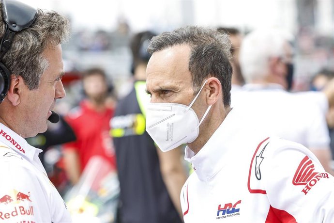 El Team Manager del Repsol Honda, Alberto Puig,