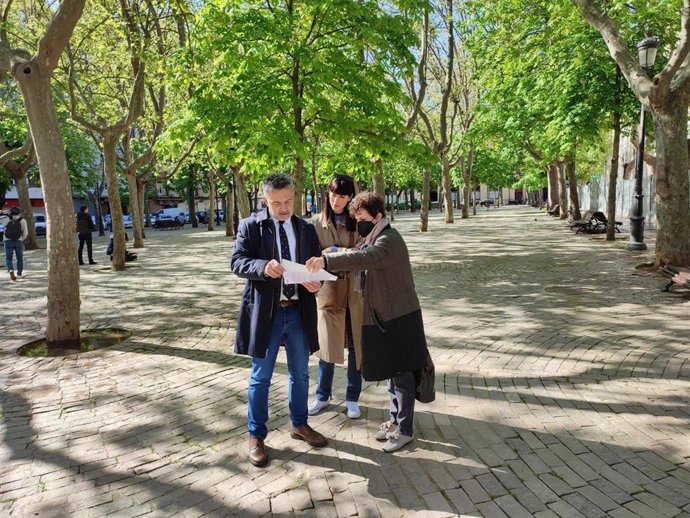 PP pide proyecto y actuación "urgente" en la Glorieta para que esté en septiembre de 2023, "a la vez que IES Sagasta"