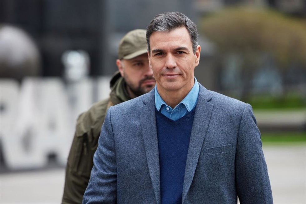 El presidente del Gobierno, Pedro Sánchez