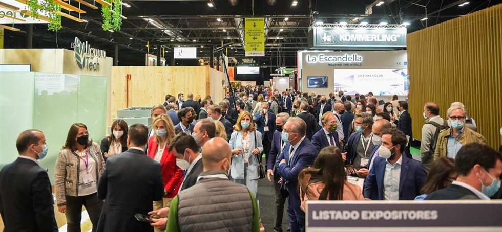 Visitantes profesionales inmobiliarios en la pasada edición Rebuild 2021