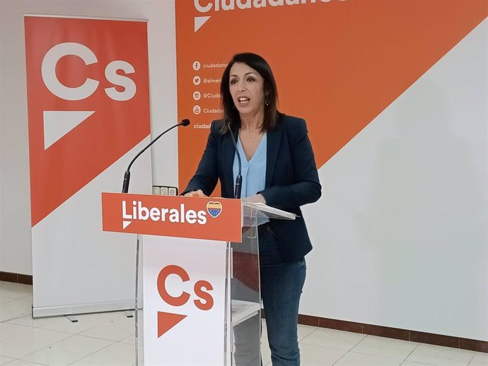 La secretaría autonómica de Relaciones Institucionales de Ciudadanos (Cs) y presidenta del Parlamento de Andalucía, Marta Bosquet.