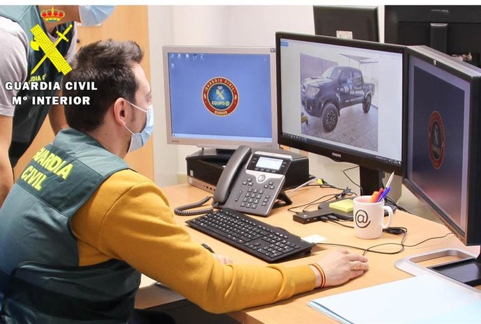 Equipo de ciberdelincuencia de Burgos.