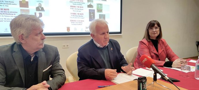 Presentación de la XXXIV edición de la Feria del Libro