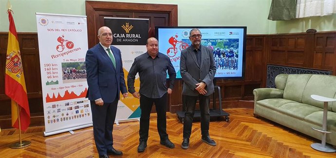 Presentación de la Rompepiernas 2022 patrocinada por Fundación Caja Rural de Aragón.