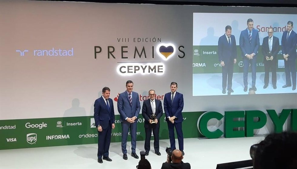 Eduardo Gómez de Tostón, CEO de Alisys, recibe el galardón