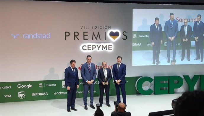 Eduardo Gómez de Tostón, CEO de Alisys, recibe el galardón