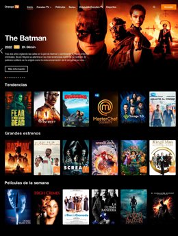 Imagen de Orange TV en móvil