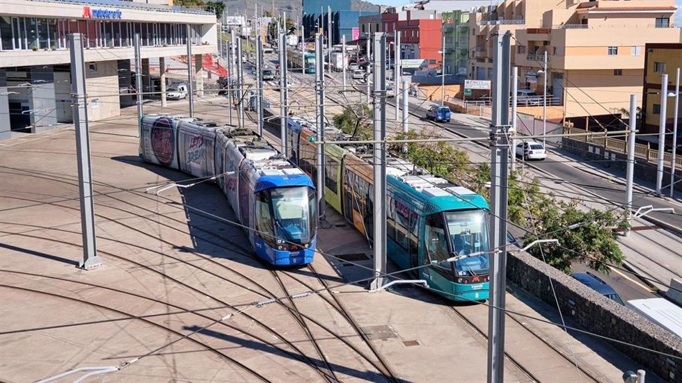 Archivo - Tranvía de Tenerife