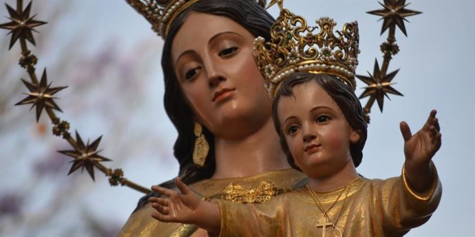 Imagen de María Auxiliadora de la localidad de Utrera.