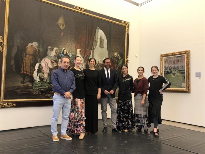 Presentación de la actividad del Día Internacional de la Danza en el Museo de Bellas Artes