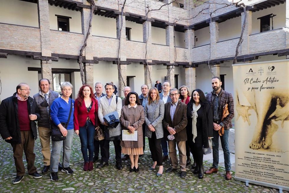 Presentación del ciclo flamenco en el Corral del Carbón.