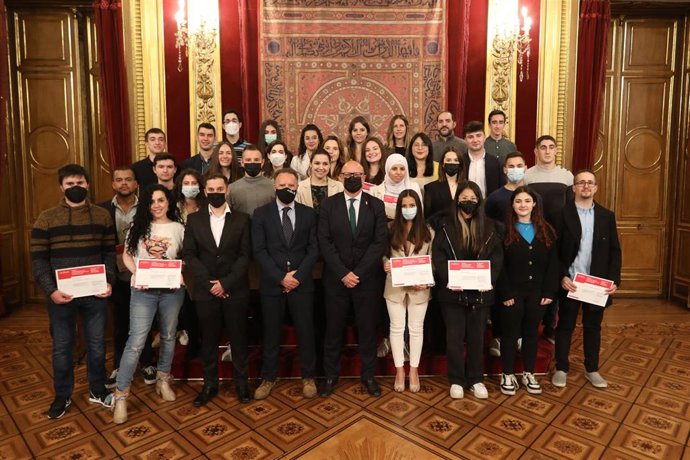 Imagen de los premiados.