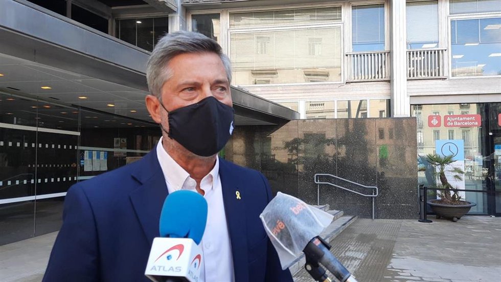 Archivo - El portavoz de Junts en el Ayuntamiento de Barcelona, Jordi Martí.