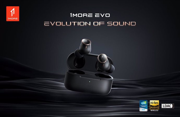 1MORE EVO, The Brand's Award-Winning LDAC True Wireless Earbuds Deliver Hi-Res Wireless Sound That Rivals Wired Audiophile Headphones.