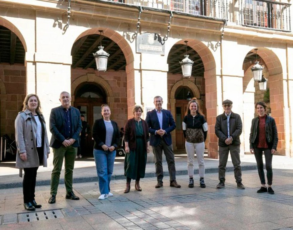 Diputación de Gipuzkoa y Ayuntamiento de Errenteria comparten proyectos por un futuro "más verde e igualitario"