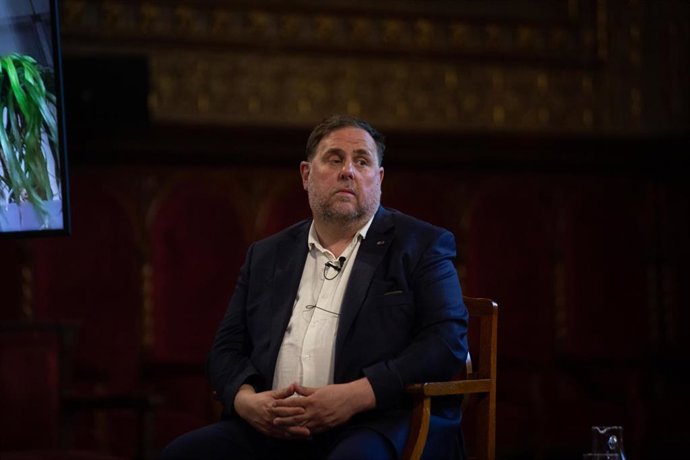 Archivo - El líder de ERC, Oriol Junqueras.