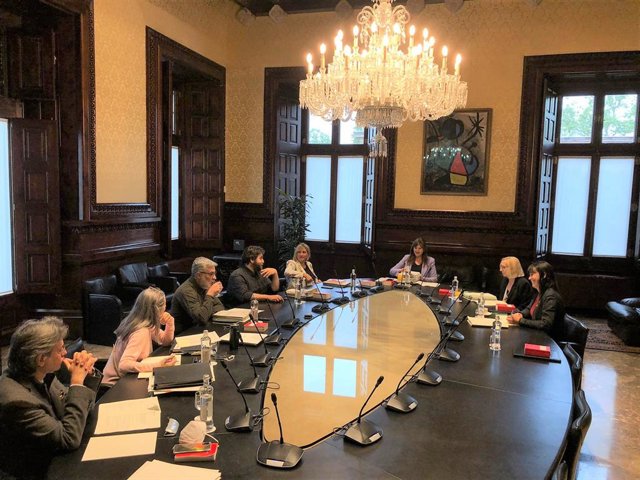 Reunió de la Mesa del Parlament