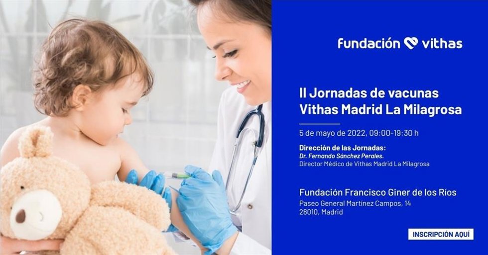 II Jornadas de vacunas Vithas Madrid La Milagrosa