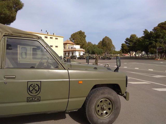 Archivo - Un vehículo de la Legión.