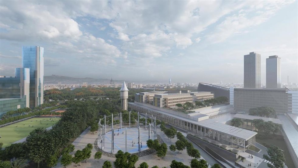 Imagen Virtual Del Futuro Hospital Del Mar.