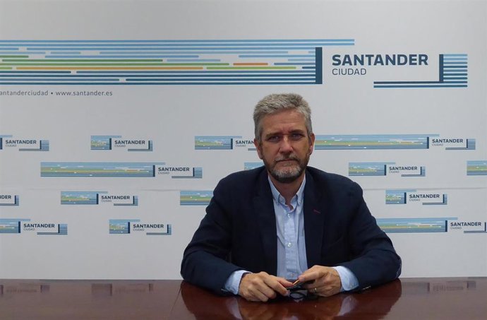 Archivo - El portavoz de Ciudadanos en el Ayuntamiento de Santander, Javier Ceruti