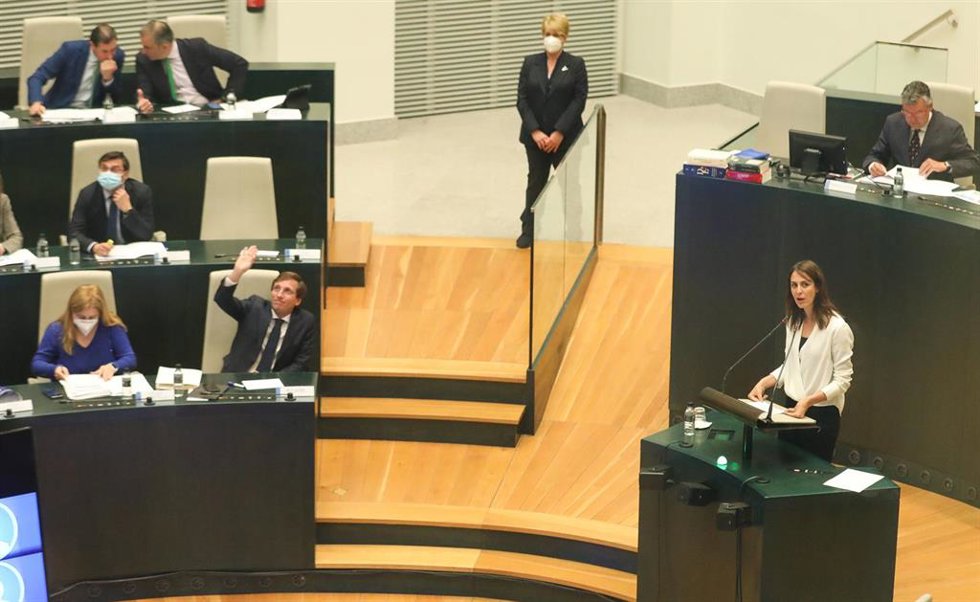 La portavoz de Más Madrid en el Ayuntamiento de Madrid, Rita Maestre.