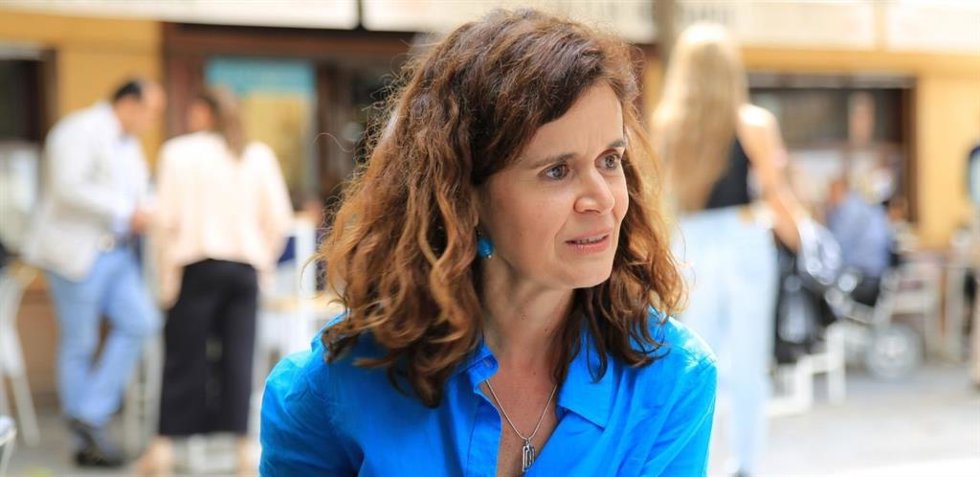 La presidenta de Más País Andalucía, Esperanza Gómez.