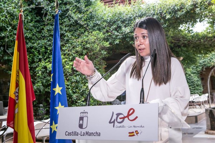 La Consejera Dde Bienestar Social, Bárbara García Torijano.