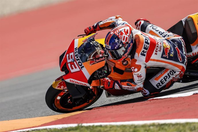 El piloto español de MotoGP Marc Márquez