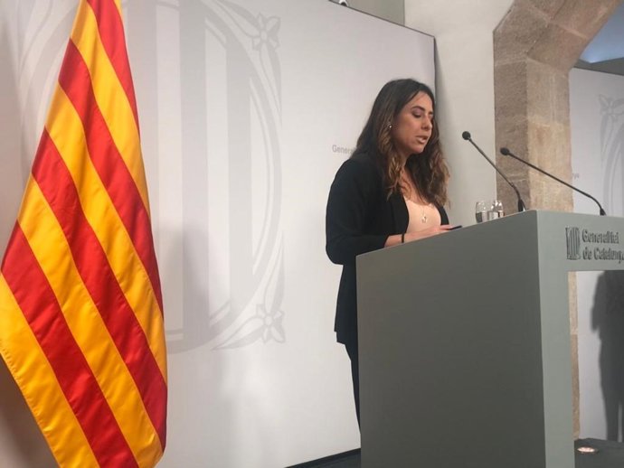 La portavoz del Govern, Patrícia Plaja