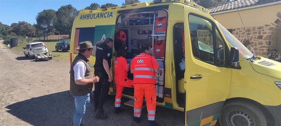 Personal sanitario desplazado a la Romería de la Virgen de la Cabeza