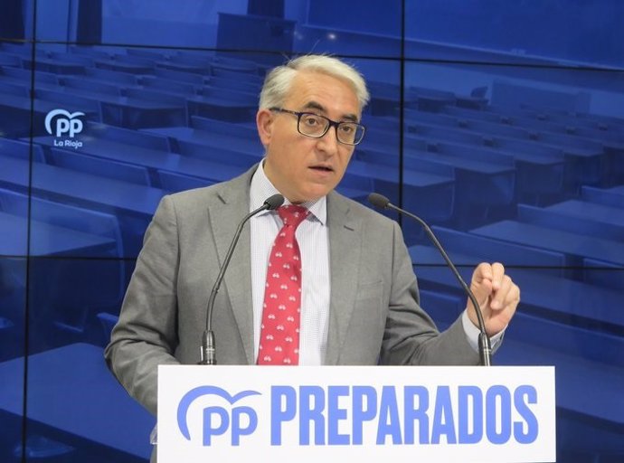 El portavoz del PP, Jesus Ángel Garrido