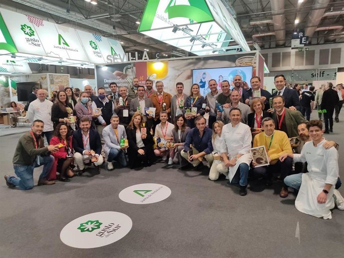 Empresas sevillanas que participan en el Salón Gourmet de Madrid de la mano de Prodetur, de la Diputación de Sevilla.