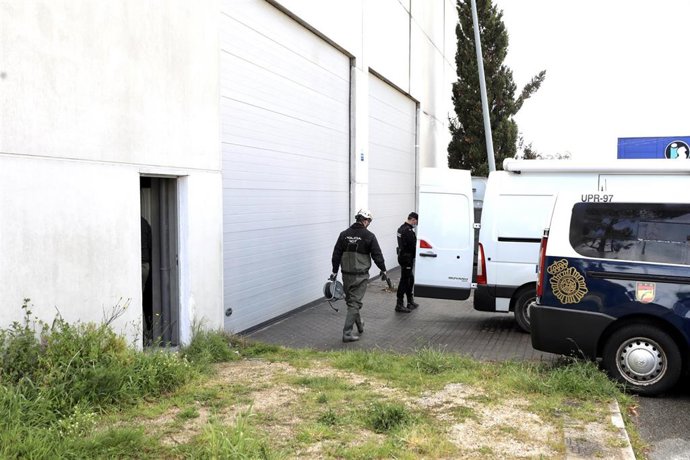Registro en la provincia de Pontevedra en el marco de una operación contra el narcotráfico de la Policía Nacional y la Guardia Civil.