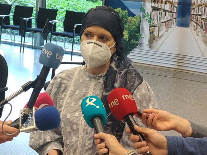 La directora general de Personal Docente, Ana Martín.