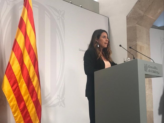 La portaveu del Govern, Patrícia Plaja