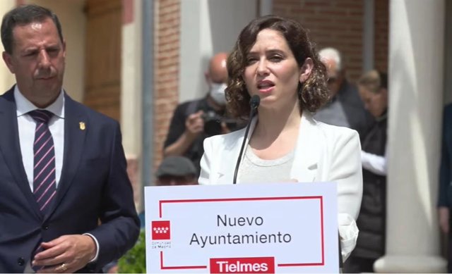 Isabel Díaz Ayuso visita Tielmes
