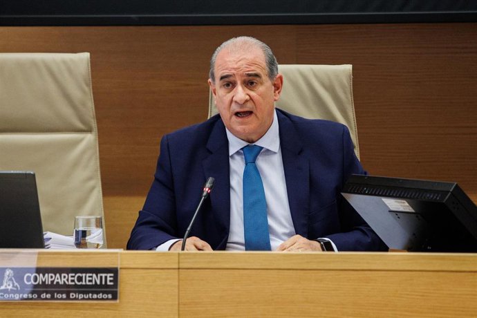 El director general de la Policía, Francisco Pardo Piqueras, comparece en la Comisión de Interior del Congreso